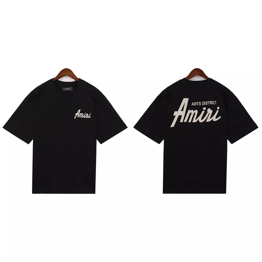 amiri t-shirt manches courtes pour unisexe s_127b02a